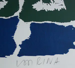 Jan Cremer - grote houtsnede: landschap - 1999 kopen? Bied vanaf 350!