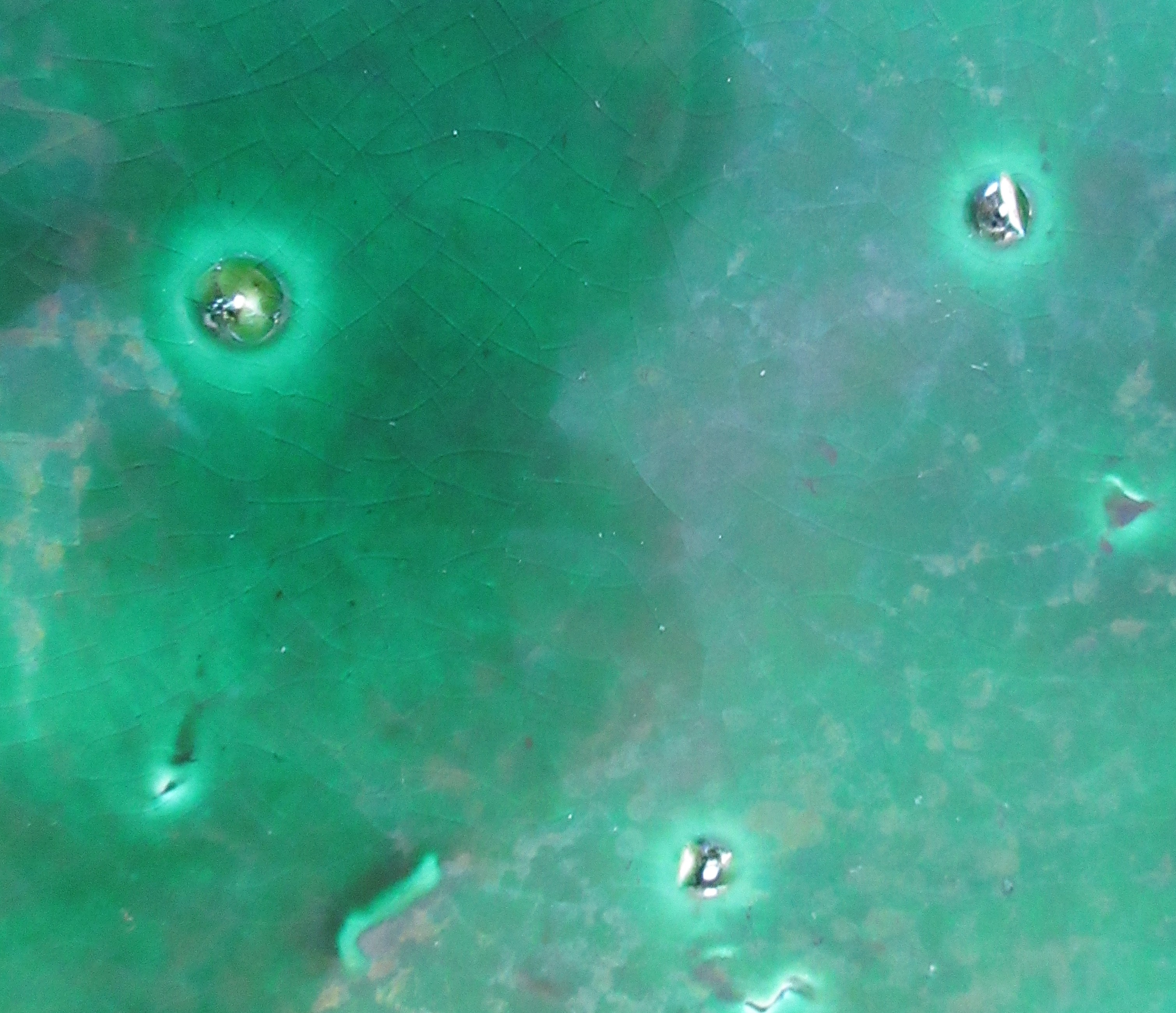 Niet of onleesbaar gesigneerd - 19e eeuwse groene tinglazuren volksaardewerken theepot kopen? Bied vanaf 1!