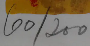 Jan Cremer - Ingelijste litho: Montagne Saint Victoire kopen? Bied vanaf 100!