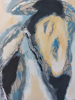 Bert Braam - Abstract werk kopen? Bied vanaf 45!