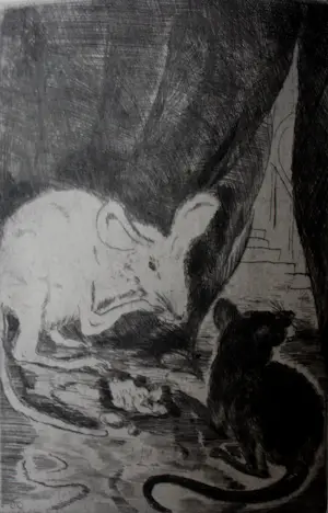 Jeanne Bieruma Oosting - 12 etsen in boek "fabels van la fontaine" (gesigneerd) kopen? Bied vanaf 399!