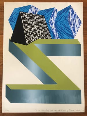 Michael Challenger - Zeefdruk - Gesigneerd - 1967 - Artist Proof kopen? Bied vanaf 55!