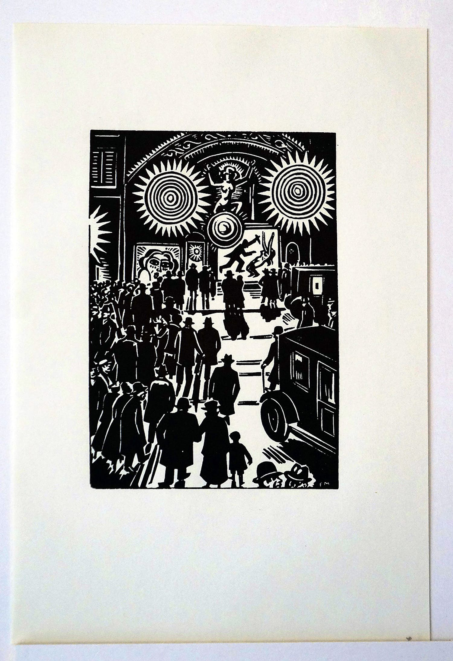 Frans Masereel - Die Stadt verkocht voor € 1!