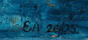 Esther van Adelberg - Gemengde techniek op doek, Zonder titel (Groot) kopen? Bied vanaf 1!