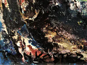 Toon Koster - Fraai jaren 60 express. stilleven "Herfst takken" in originele lijst - GROOT! kopen? Bied vanaf 86!