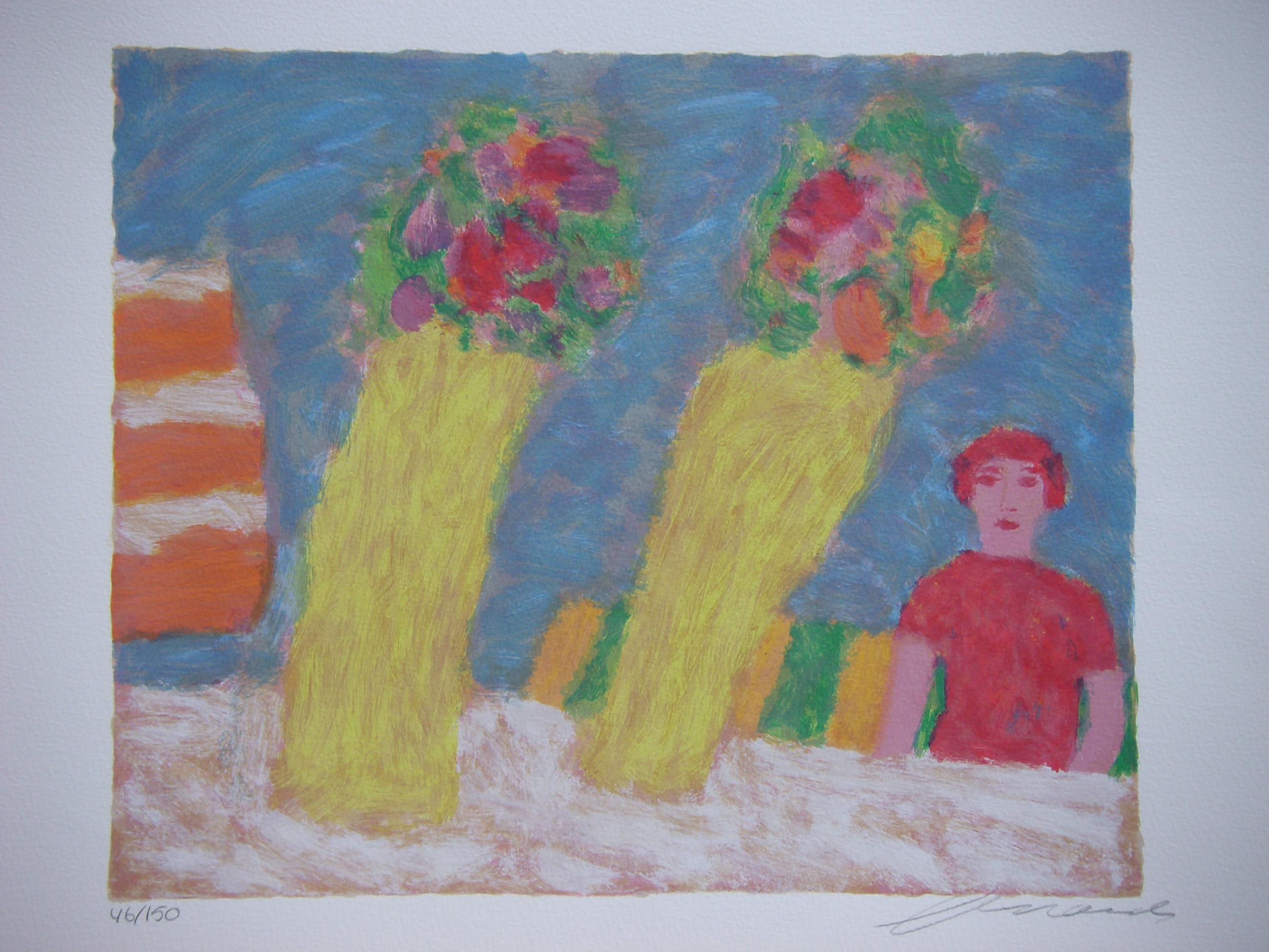 Eugene Brands - De Gele Vazen verkocht voor € 230!