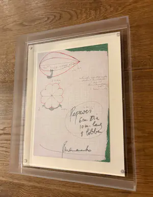 Panamarenko - Uitnodiging Antwerpse luchtschipbouw kopen? Bied vanaf 275!