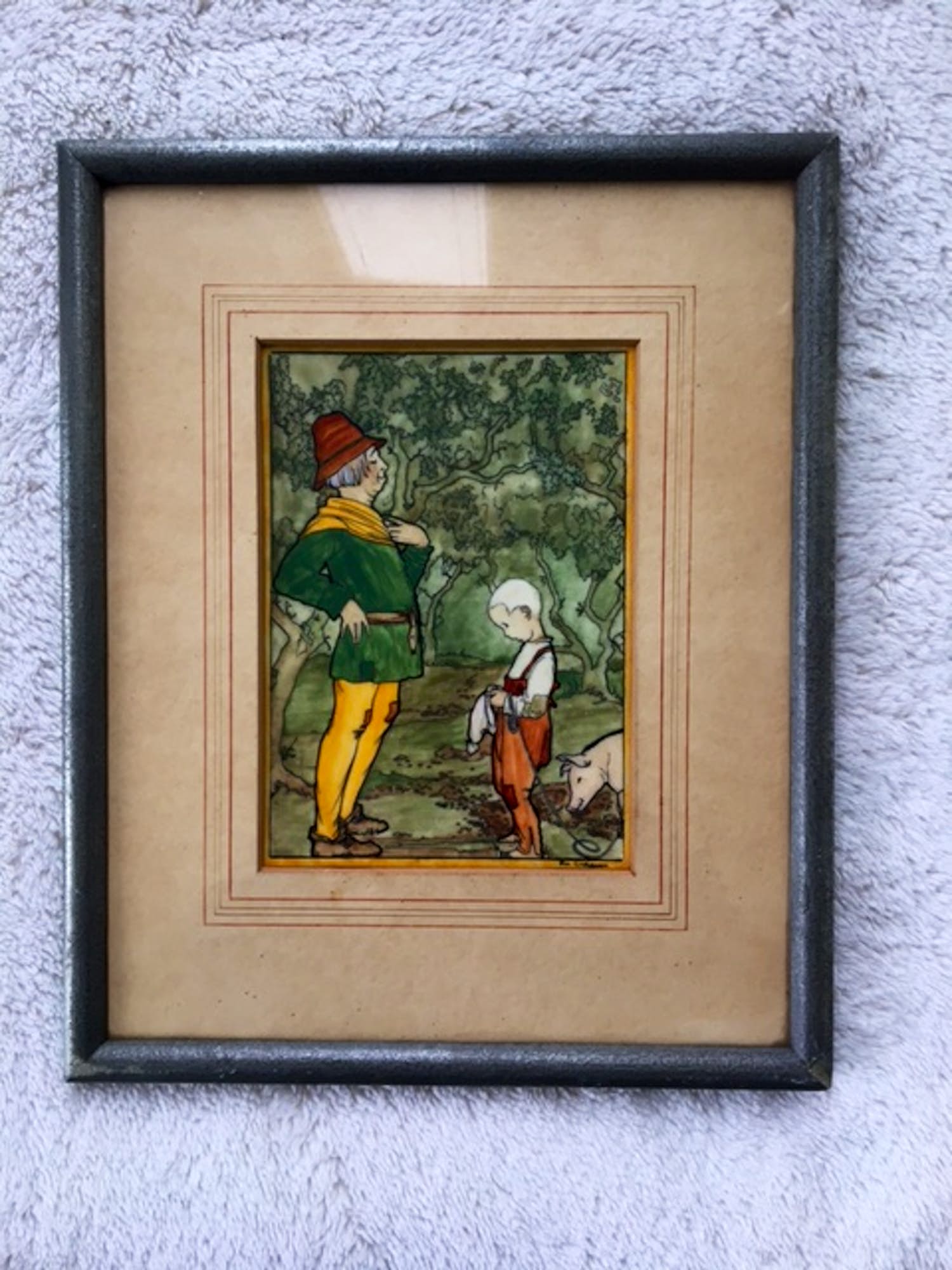 Rie Cramer - "Hoe Gerrit op de varkens past" verkocht voor € 150!