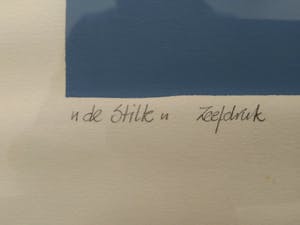 Niet of onleesbaar gesigneerd - "De Stilte" 1986 kopen? Bied vanaf 1!