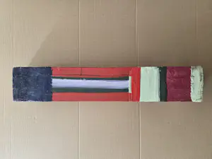 Piet Dirkx - Encaustiek. Gekleurde was op houten balk. kopen? Bied vanaf 79!