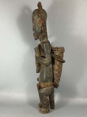 Fang - Old African statue from the Fang - Gabon. kopen? Bied vanaf 75!