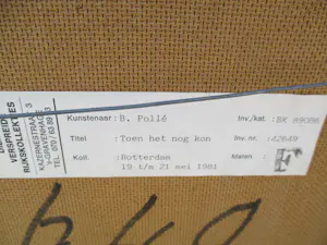 Buy Ben Pollé - Toen het nog kon? Bid from 85!