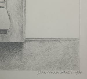 Jeroen van Herten - Northwestern - 1970 - potlood op papier - BKR Nijmegen kopen? Bied vanaf 20!