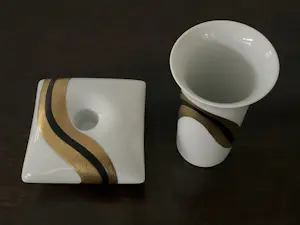 Rosenthal - Studio-Linie VAASJE en KAARSENSTANDAARD kopen? Bied vanaf 32!