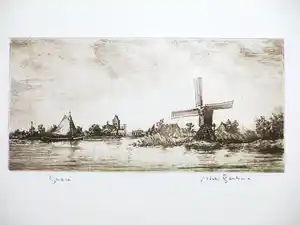 Abe Gerlsma - Grou - Ets verkocht voor € 85!