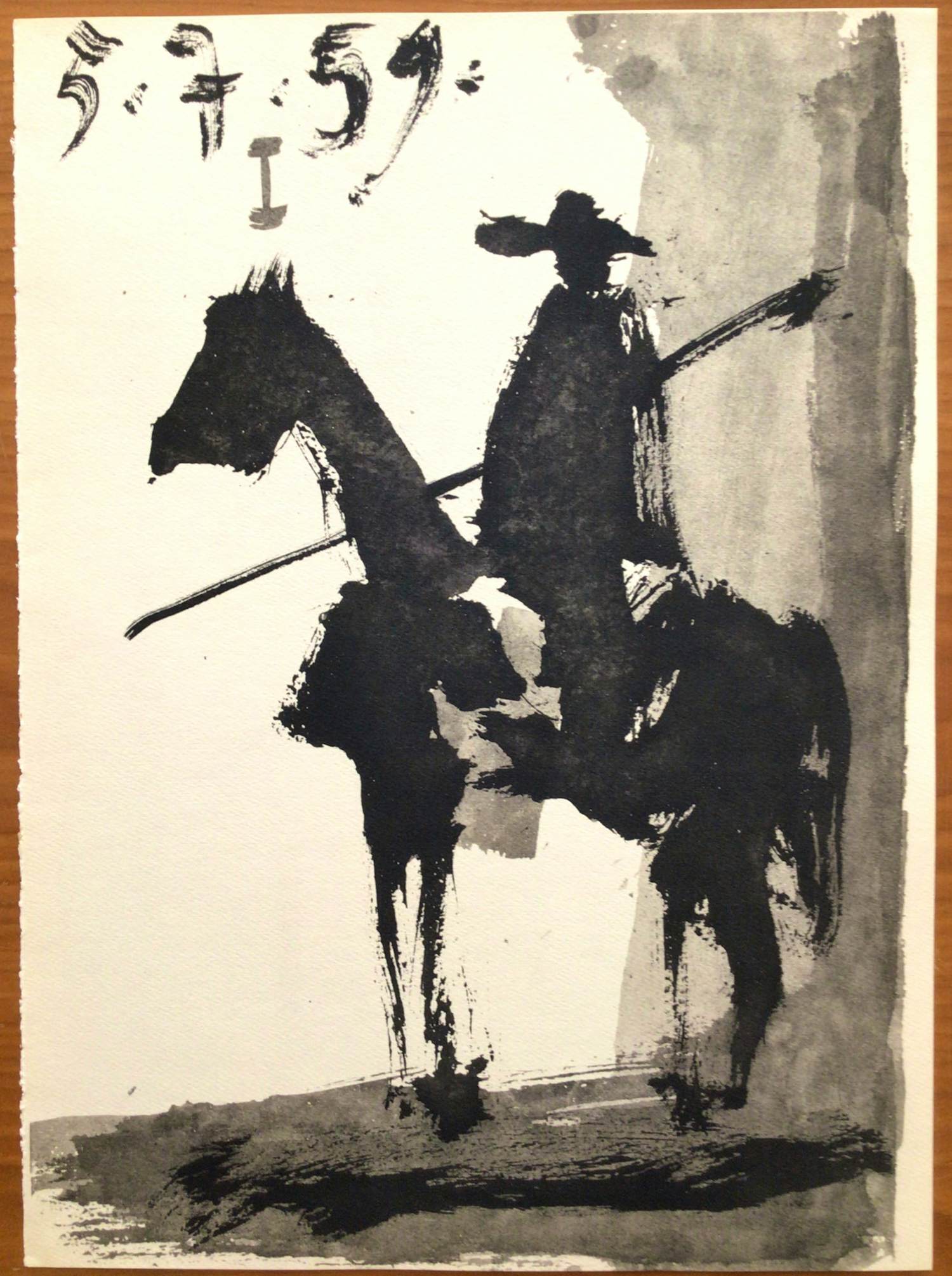 Pablo Picasso - Lithographie - 1959 - From: "Toros y Toreros" - 150 copies - Perfect condition kaufen? Bieten Sie von 110!