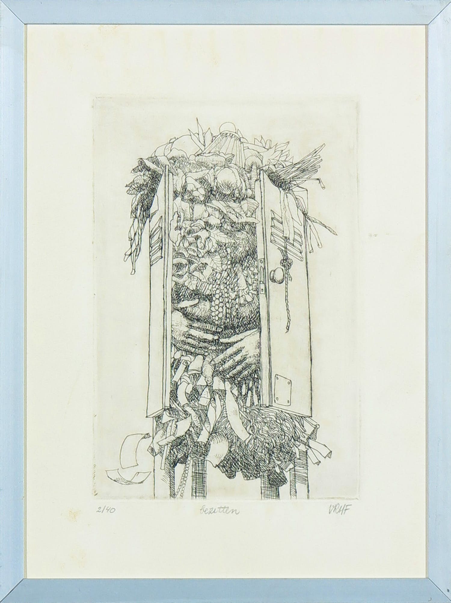 Gradus Verhaaf - Ets, Bezitten kopen? Bied vanaf 1!