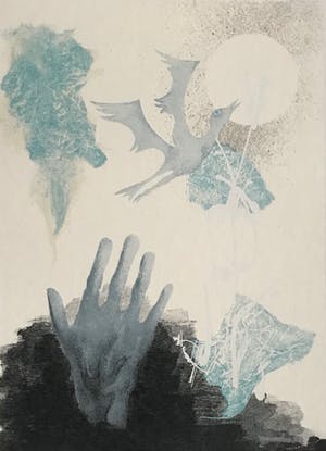 Jan Vaerten - Kleurenzeefdruk - oplage 23/125 - 1978 - Gesigneerd kopen? Bied vanaf 45!