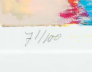 Willem van Scheijndel - Zeefdruk, Malinda - Ingelijst kopen? Bied vanaf 45!