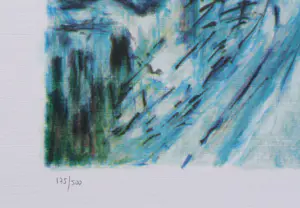 Marc Chagall - Geliefden op de daken van Parijs, gesigneerde LITHOGRAAF, 500 exemplaren kopen? Bied vanaf 100!