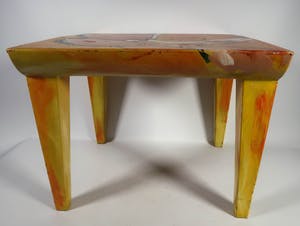Theo Broeren - Acryl op kunststof, Tafel 6 kopen? Bied vanaf 1!