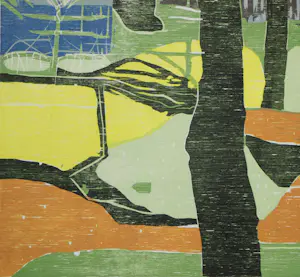 Vincent van Ojen - "Bos met tegenlicht" kopen? Bied vanaf 75!