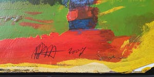 Ad Arma - Schilderij 'Happiness' - ingelijst (Groot) kopen? Bied vanaf 285!