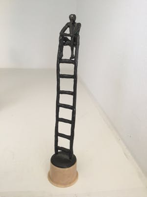 Corry Ammerlaan - Sculptuur “ De denkende mens “ kopen? Bied vanaf 55!