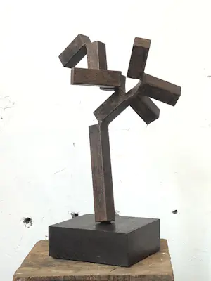 Rien Goené - Abstract Geometrisch Plastiek kopen? Bied vanaf 850!