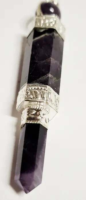 Nieuwe luxe Amethist pendel kopen? Bied vanaf 35!