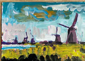 Peter Klashorst - Zaanse Schans kopen? Bied vanaf 149!