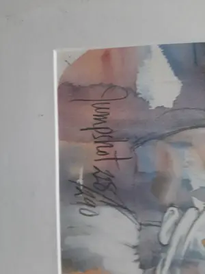 Ortho Owen - Zeefdruk, titel, "Jumpshot". kopen? Bied vanaf 40!