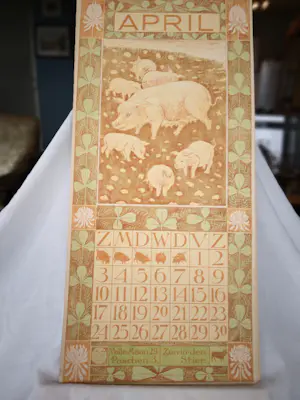 Theo van Hoytema - de orginele Theodoor van Hoytema kalender uit 1904 kopen? Bied vanaf 100!