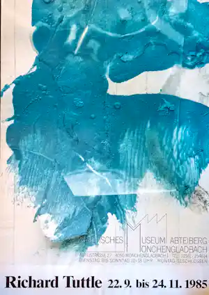 Richard Tuttle - tentoonstellingsaffiche verkauft für € 50!