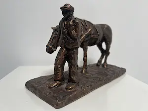 Maria Klinkenberg - Sculptuur | 'Scheepsjager Wildervank' | 1989 kopen? Bied vanaf 1!