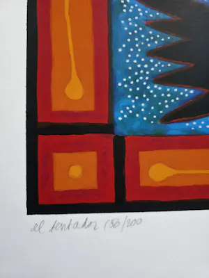 Clemens Briels - lot van 7 zeefdrukken - diverse oplages/jaartallen kopen? Bied vanaf 500!