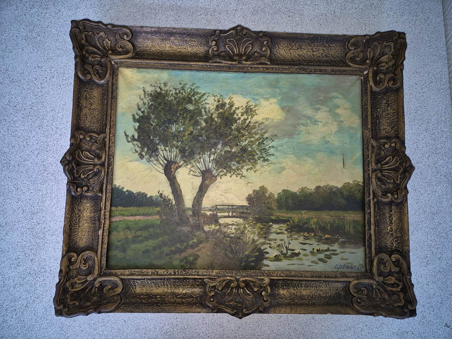 Herman Openneer - Wilgenbomen aan het water kopen? Bied vanaf 500!