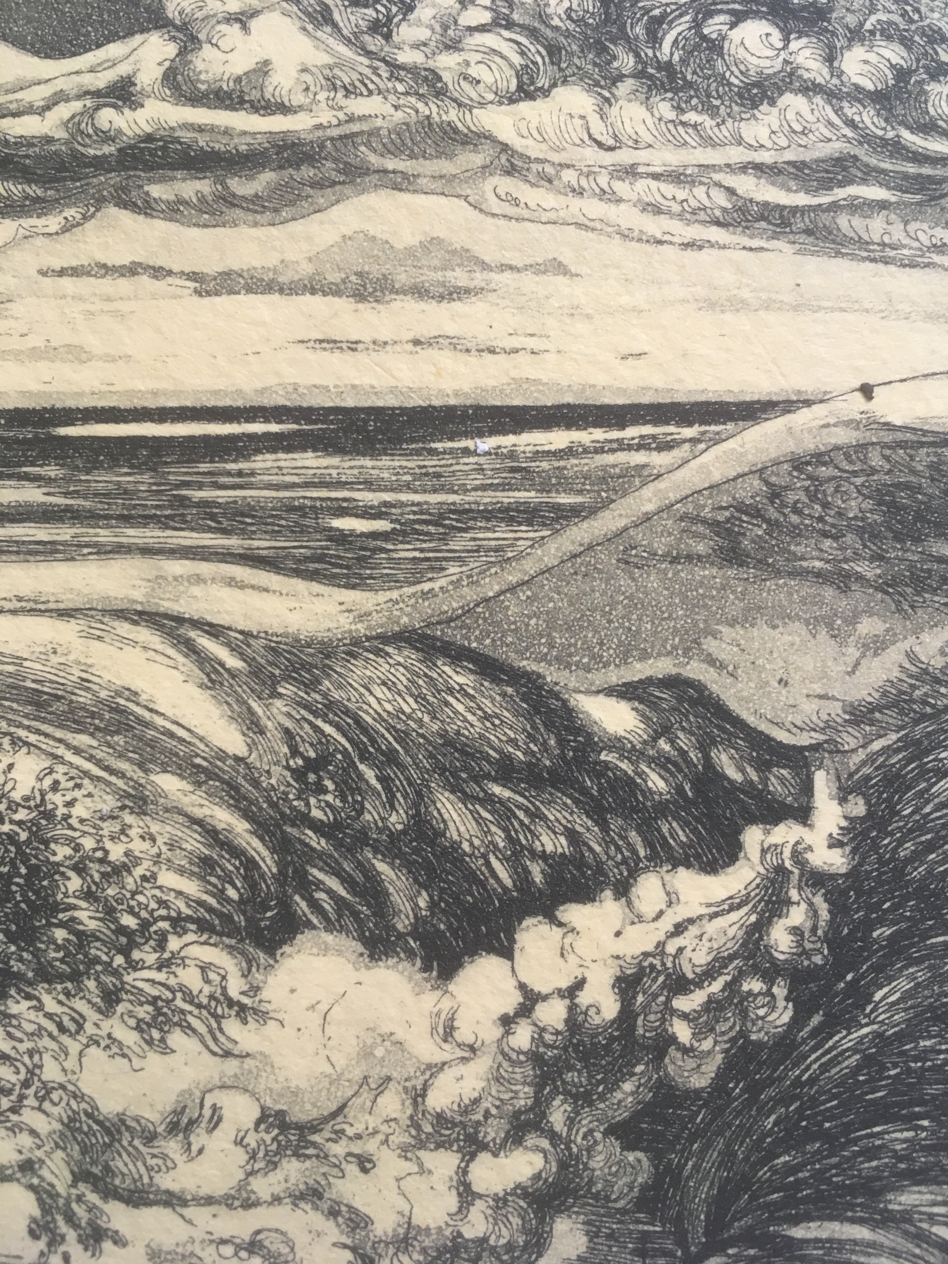 Niet of onleesbaar gesigneerd - Ets met paarden hemelvaart kopen? Bied vanaf 1!