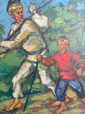 Rostislas Loukine - Russische boerenfamilie in het bos kopen? Bied vanaf 499!