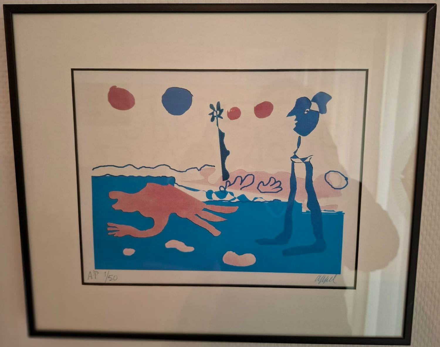 Karel Appel - Zeefdruk AP 1-50 kopen? Bied vanaf 75!