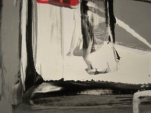 Henk Hesselius - Krachtige olieverf op papier - Abstract - CoBrA - gesigneerd kopen? Bied vanaf 49!