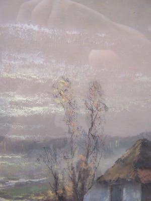 Gerard Cox (jr.) - Landschap met schaapskooi. kopen? Bied vanaf 40!