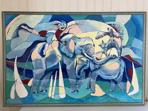 Ellen Dubach - Olifanten vogel kat en artieste kopen? Bied vanaf 1!