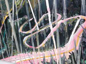Hugo Tieleman - "Light Stripes" verkocht voor € 1250!