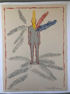 Mark Brusse - Z.T. (man met veren) kopen? Bied vanaf 20!