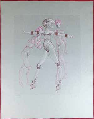 Leonor Fini - Les Danseuses verkocht voor € 35!