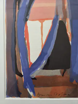 Bram van Velde - Holderlin. Litho uit Derriere Le Miroir. kopen? Bied vanaf 159!