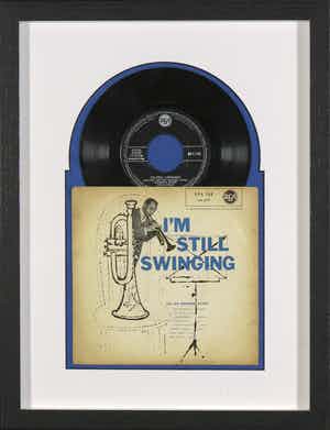 Andy Warhol - I'm Still Swinging - The Joe Newman Octet - Ingelijst verkocht voor € 1!