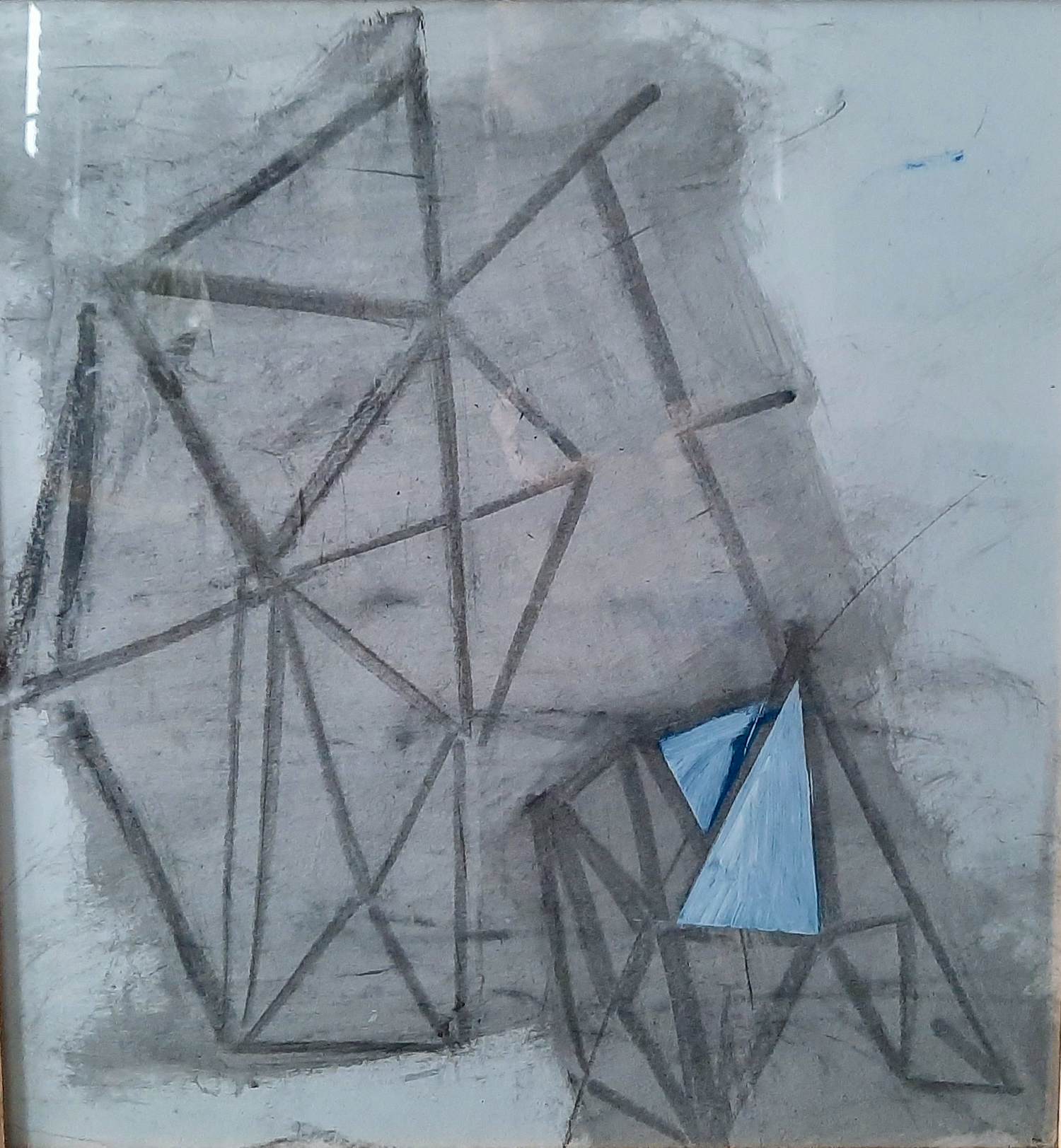 Marten Hendriks - zonder titel (geometrische compositie) verkocht voor € 80!