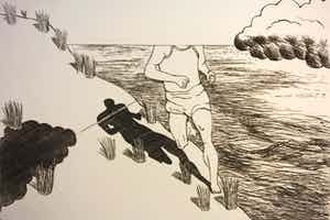 Hannes Postma - gesigneerde ets verkocht voor € 50!